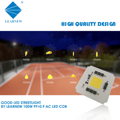 100W AC LED CHIP الطيف الكامل الأبيض 3000k 6000k عالية الكري AC COB LED Chip