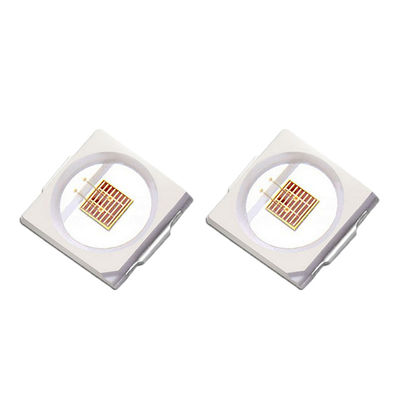 300mA 680nm SMD LED Chips 3.0 * 3.0mm SMD LED Diode Silica Sphere