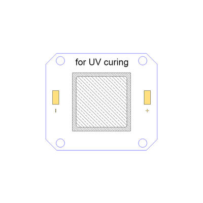 نظام المعالجة عالي الكثافة UV LED 50W 385nm 18000-21000mW 4046