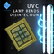 6060 3838 SMD UVA LED Chip 250-280nm Lumpe معقّم المياه UV Chip Led For Air Purifier
