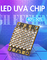 200W UVA SMD LED Chip 5000mA 7000mA للطابعة UV / 3D
