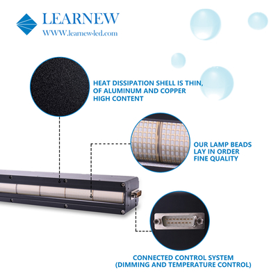نظام معالجة UV LED عالي الطاقة 4600W 395nm مع كثافة وكثافة عالية