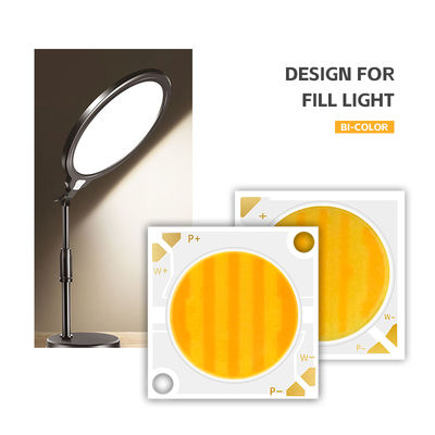 رقاقة COB مخصصة من مادة الألومنيوم 2424 باللون الأبيض والأزرق والأحمر والأخضر، سطوع عالي، مصنع في الصين