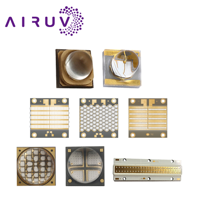 3.5x3.5mm رقاقة UV LED 1W-50W 300-385nm للشفاء الطبي