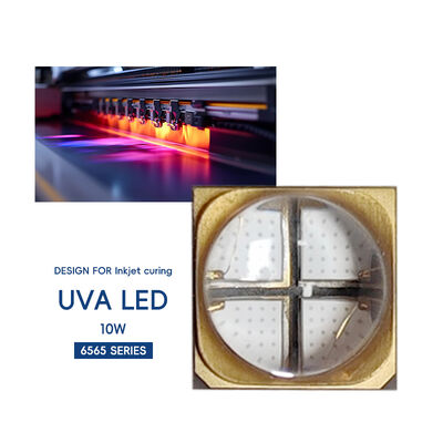 وحدة LED UV 10 واط 395 نانومتر SMD6565 لطابعة ثلاثية الأبعاد صناعية للمعالجة بالتعريض