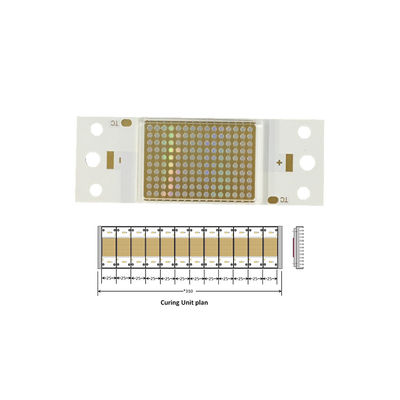 مصابيح المعالجة 7025 UV LED Chips 120000-180000mW UV COB LED