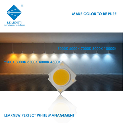 رقائق LED من سلسلة 1414 COB 3W 5W 9W 15W 2700K 6500K 120-140lm / W R11mm للضوء المضيء LED