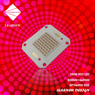 56W 730nm 28-34V 11000-13000mW رقائق LED ذات الطاقة العالية مع الطباعة ثلاثية الأبعاد