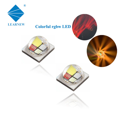 4W قوة عالية SMD3535 RGBW 350mA 620-630nm 520-530nm 460-470nm 3000K مع أضواء المسرح