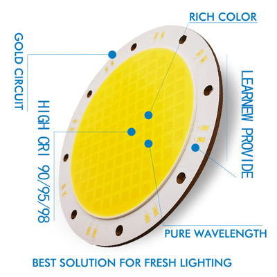 4000W 6000W Flip COB LED chips 2700-6500K 45-50V للإضاءة الخارجية