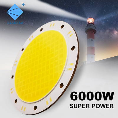 4000W 6000W Flip COB LED chips 2700-6500K 45-50V للإضاءة الخارجية