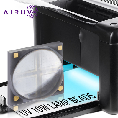 10W 365nm 385nm 395nm 6-7V Uva 3W رقائق الصمام لعلاج الأشعة فوق البنفسجية