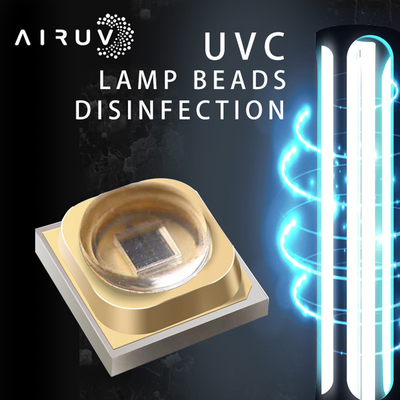 عالية الطاقة الضوئية UVA UVB LED رقاقة UVC 254nm Uv LED 270nm 280nm Purple 1W 3W