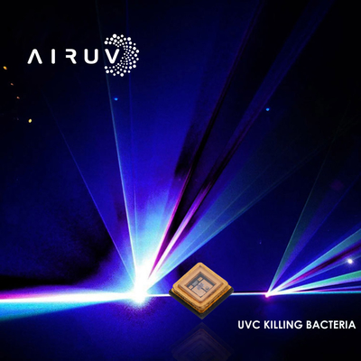 3.5 * 3.5 مللي متر SMD LED صغير 3-5 ميجا واط 0.5 واط SMD UVC LED لتعقيم السطح