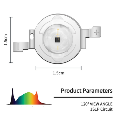 رقائق LED ذات سطوع عالي Smd Ir 2w 0.5w 0.3w 0.2w 5050smd LED Diode للطباعة الثلاثية الضوئية الحمراء