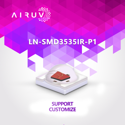 سمد 3535 رقاقة إير LED 2w 1.7v 1.5v 1.3v 730nm-950nm للطباعة ثلاثية الأبعاد الواقع الافتراضي