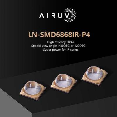 5-8W 6868 IR LED Chip 730nm 840nm 940nm للطباعة ثلاثية الأبعاد التصميم الشخصي