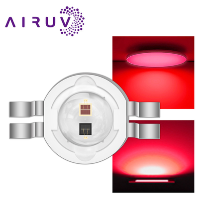 400-600mW / 300-400mW 2W * 2 R8.0mm 650-660nm Smd Cob ضوء مصدر ثنائي للضوء العلاجي