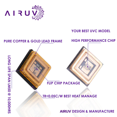 4046 3535 3838 رقائق UV LED 20w 50w 100w كثافة عالية وكثافة LED COB