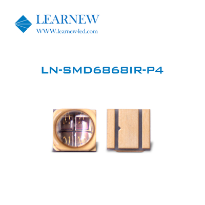 رقاقات LED فوق البنفسجية عالية الكثافة والكثافة 5-8W لطول موجة مهيمن 730-950MM