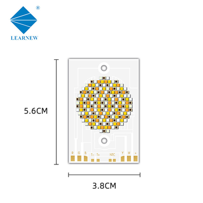 36-39v خمسة ألوان كوب LED رقائق LED 3856 رقاقة LED ثنائي الصوت 300w دعم OEM / ODM
