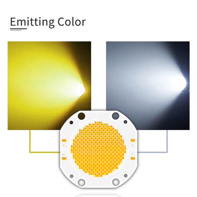 7575CM رقاقة LED Cob الطاقة العالية 600W ثنائي اللون أبيض 2700K + 6500K CRI 95
