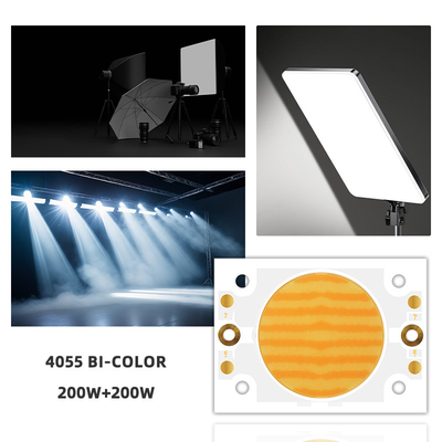 200 واط 4055 مزدوج اللون كوب LED مع 200 واط 200 واط الطاقة والأبيض 2600k 6500k
