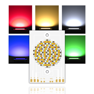 الشريحة LED COB المهنية ذات 300W خمسة ألوان 3856 36-39V للضوء المصور OEM / ODM