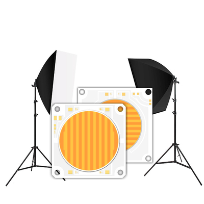 150W 150W 200W 200W COB LED CHIP 5454 درجة حرارة لون مزدوج للضوء التصويري