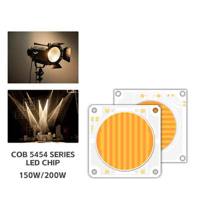 ملونين 2700-6500K CRI عالية Ra>95 LED COB CHIP طاقة عالية 150W + 150W 200W + 200W للضوء التصويري ضوء الفيديو