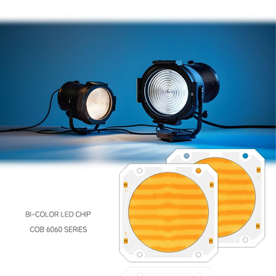 شريحة LED ذات لونين 6060 300W*2 100-120Lm/W CCT مزدوج 2700K 6500K لضوء الفيديو