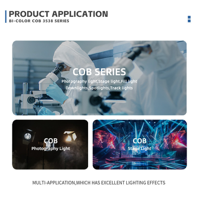 2700k 6500k CCT LED القابلة للتعديل COB 500W 200W طاقة عالية Ra95 Ra97 COB LED Chip لمصباح التصوير الفوتوغرافي