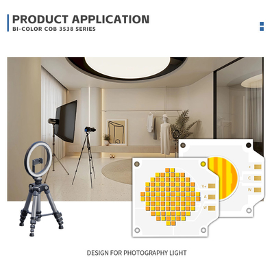 350واط 200+200واط ضوء التصوير الفوتوغرافي رقاقة LED ، CRI96 COB LED CHIP 2700-6500K 4000K لمصابيح المسرح