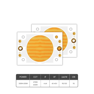 LED COB Chip 200W VF 45V LED Beads DIY كامل الطيف قابلة للتخصيص