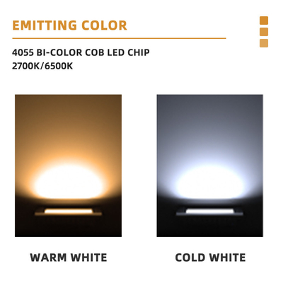 2700k 6500k كفاءة عالية 200w 4055 رقاقة LED SMD بيضاء