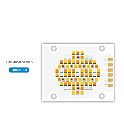 180 واط CRI عالية 95 RGBWC خمسة ألوان COB LED رقاقة لDC 21v 24v 26v 36v 48v عالية الطاقة LED