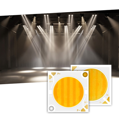 2424 ثنائي اللون COB LED CCT 2700k إلى 6500k CRI95 COB LED العاكس الشريحة R21mm 40W + 40W 100-110lm/w 1.1A 36-38V COB أضواء