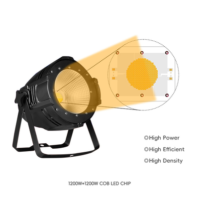2400W COB ثنائي اللون 2700K 6500K CCT طاقة عالية 1200W + 1200W COB 120mm*100mm LED Chip Module CRI 95+ للإضاءة التصويرية