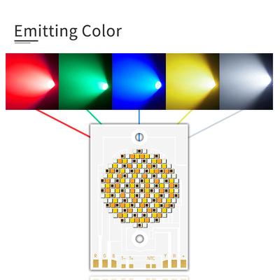 300W 500W COB 3856 LED Chip CCT خمسة ألوان 2700k- 6500k LED قابلة للتخصيص 36-39V OEM / ODM COB لضوء الفيديو