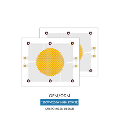 رقاقة LED COB مزدوجة الألوان 2400 واط، 2700 كلفن - 6500 كلفن، CRI 95+ للتصوير الفوتوغرافي