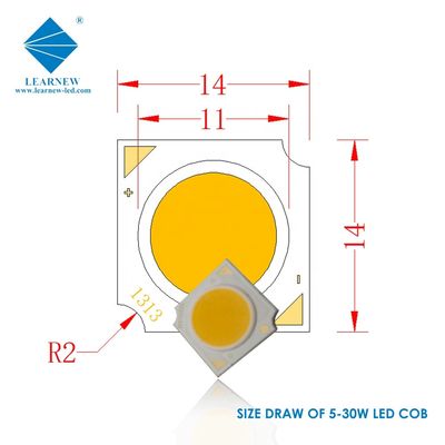 1414 1919 سلسلة COB LED Chip 3W-30W CRI العالية 80-98 للإضاءة التجارية