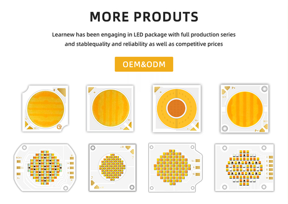 شريحة LED ثنائية اللون 18 واط-30 واط 2800 كلفن-6500 كلفن قابلة للضبط COB Ra90