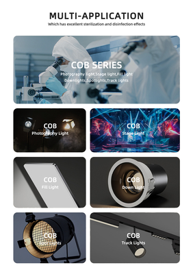 شريحة LED ثنائية اللون 18 واط-30 واط 2800 كلفن-6500 كلفن قابلة للضبط COB Ra90