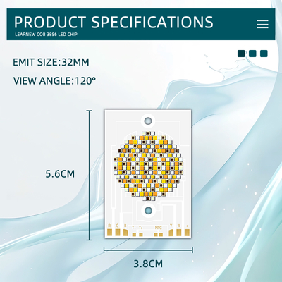 300W 500W COB LED Chip 110LM/W RGBCW لأضواء التصوير الفوتوغرافي