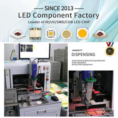 رقاقة LED COB RGBWW 5 في 1 بقدرة 300 واط 500 واط 460/520/620 نانومتر لإضاءة المسرح ومشاريع DIY