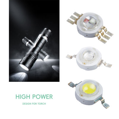رقاقة LED عالية الطاقة SMD 5050/3535 مع ضمان لمدة عامين، CRI 70/80 و 10000 ساعة عمل