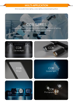 شريحة LED COB عالية الطاقة 2100 واط 80-86 فولت مع ضمان لمدة 3 سنوات لإضاءة المسرح والاستوديو