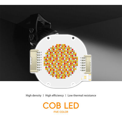 2100W RGBCW COB LED Chip 2700K-6500K للإضاءة المهنية للمسرح والتصوير