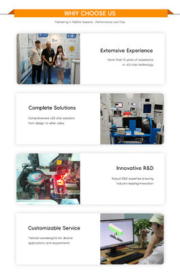 شريحة LED COB عالية الطاقة 2100 واط بجهد إدخال 80-86 فولت وزاوية رؤية 120 درجة لإضاءة التصوير الفوتوغرافي