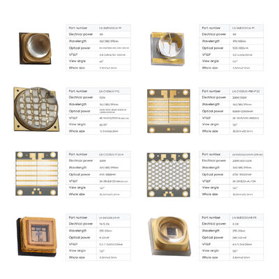 وحدة LED UV 10 واط 395 نانومتر SMD6565 لطابعة ثلاثية الأبعاد صناعية للمعالجة بالتعريض